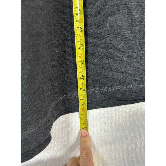 Vintage Eddie Bauer Sweater Pullover XL V Neck Cotton blend Gray classic casual - Picture 5 of 8